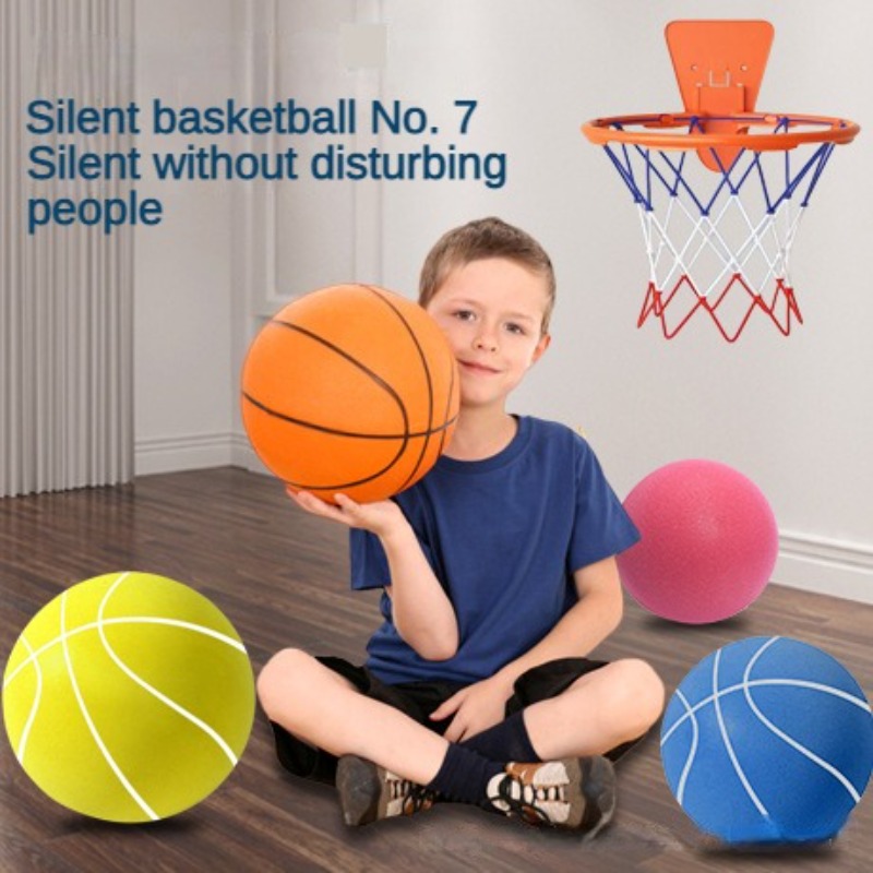 No.3 Baloncesto Silencioso, Pelota Entrenamiento Pequeña Elástica, Pelota  Silenciosa Varias Actividades En Interiores, Ahorre Ofertas