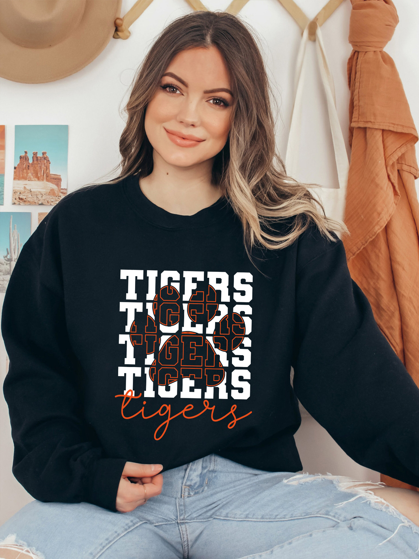 Tiger sweatshirt clearance womens