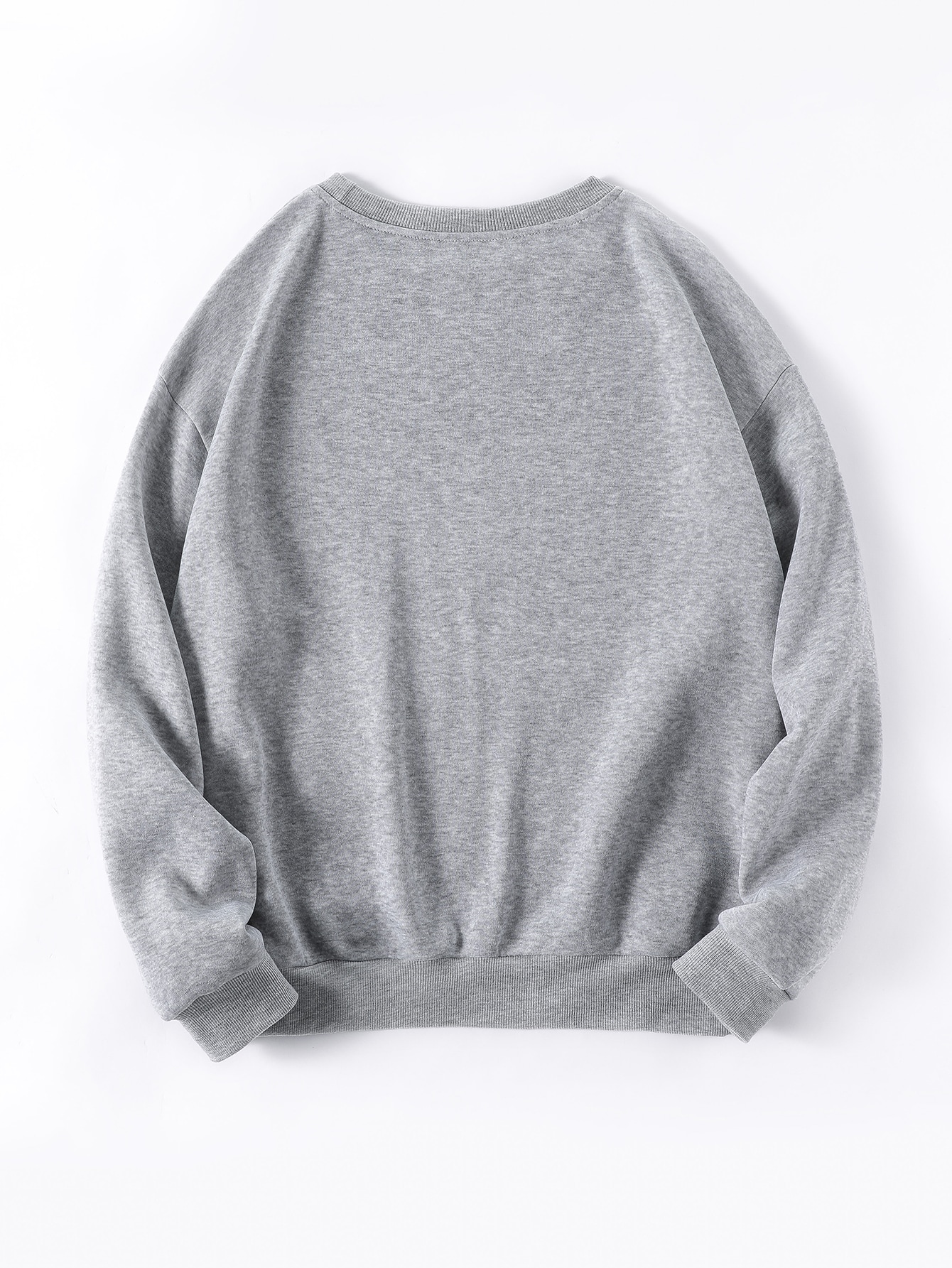 Print Sweatshirt Casual Long Sleeve Crew Neck - Temu