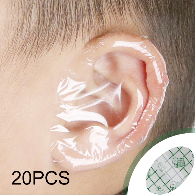 Waterproof Pu Membrane, Invisible Ear Stickers, Swimming Ear Protection  Sticker, Bathing Waterproof Ear Sticker, Ultra-thin And High Elastic  Sticker - Temu