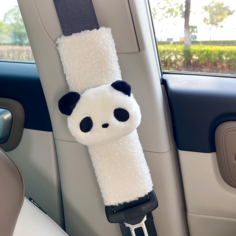 Cute Cartoon Toy Animal Car Seatbelt Cover Seat Belt Harness - Temu