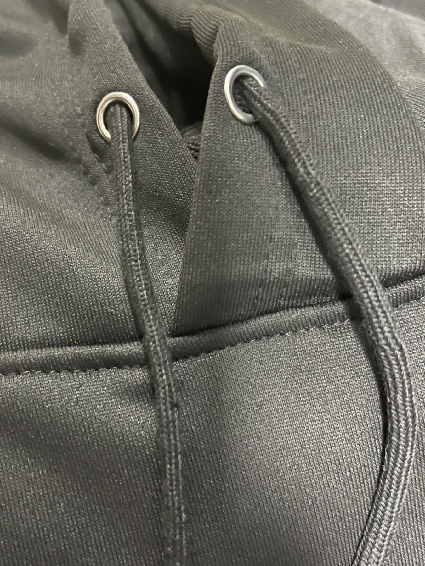 LEATHER SPACE HOODIE
