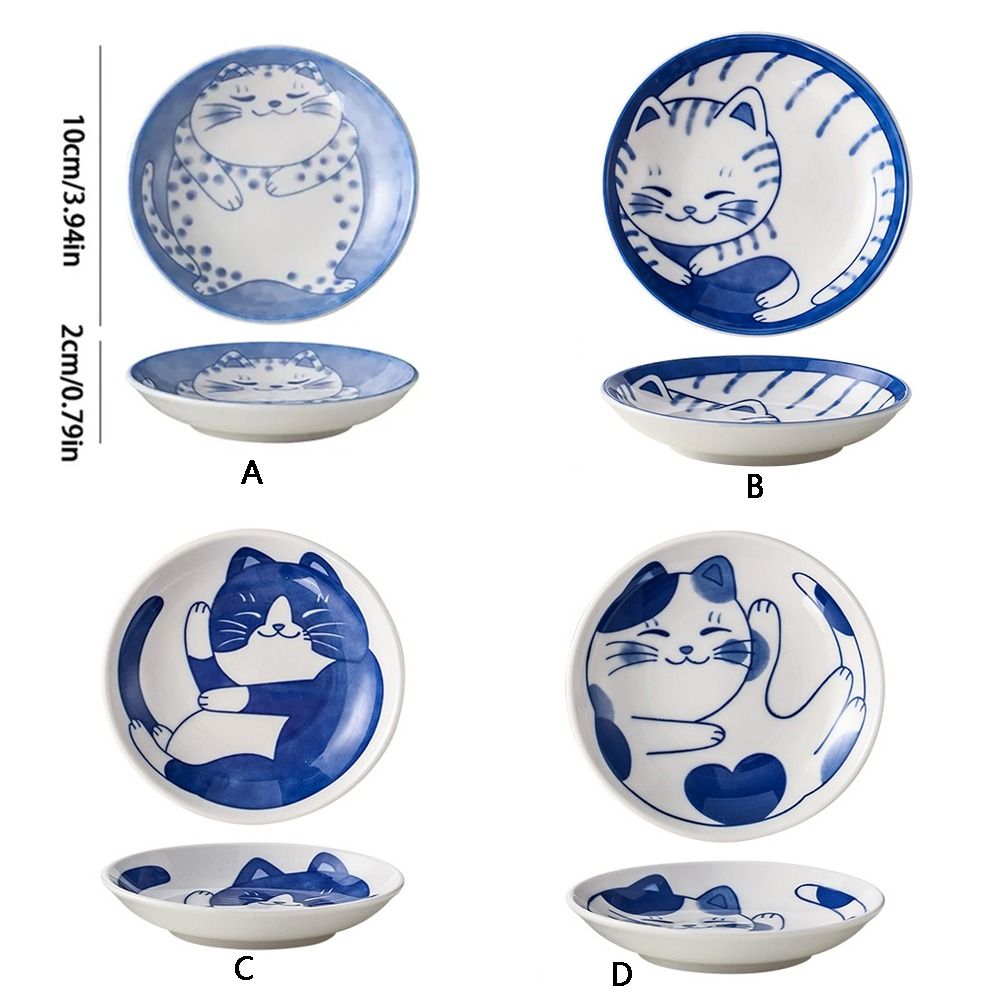 Sushi Plates, Dipping Dish and Chopsticks Set Kiki III