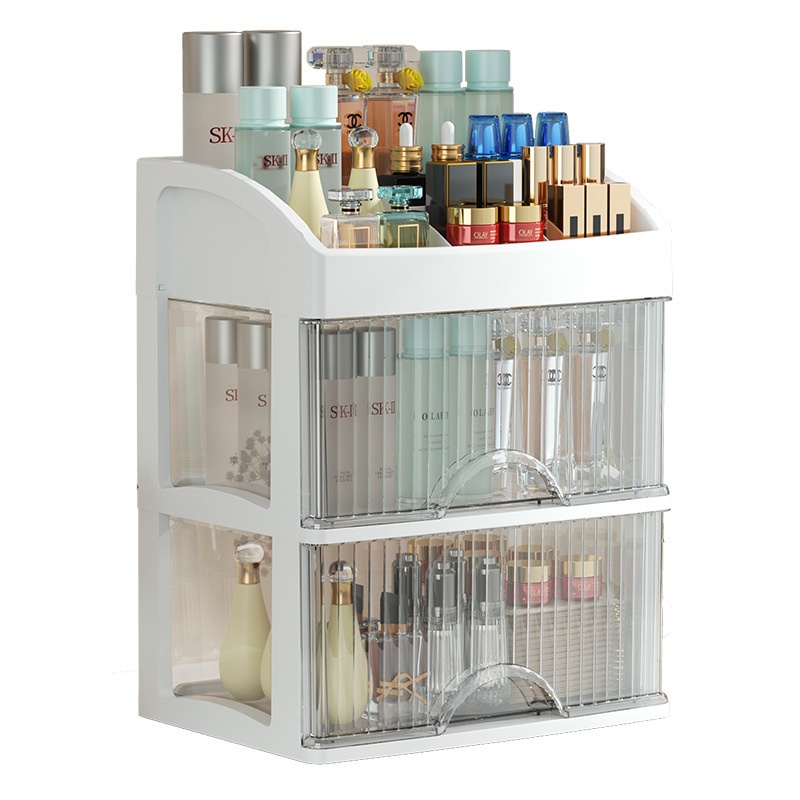 Clear Makeup Organizer Drawer Desktop Lipstick Cosmetic Box - Temu