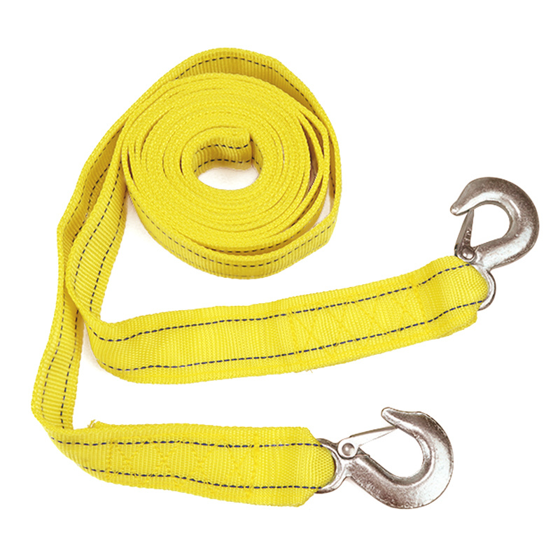 4m 13ft 5 ton towing rope heavy duty nylon recovery strap with storage bag emergency vehicle recovery details 1