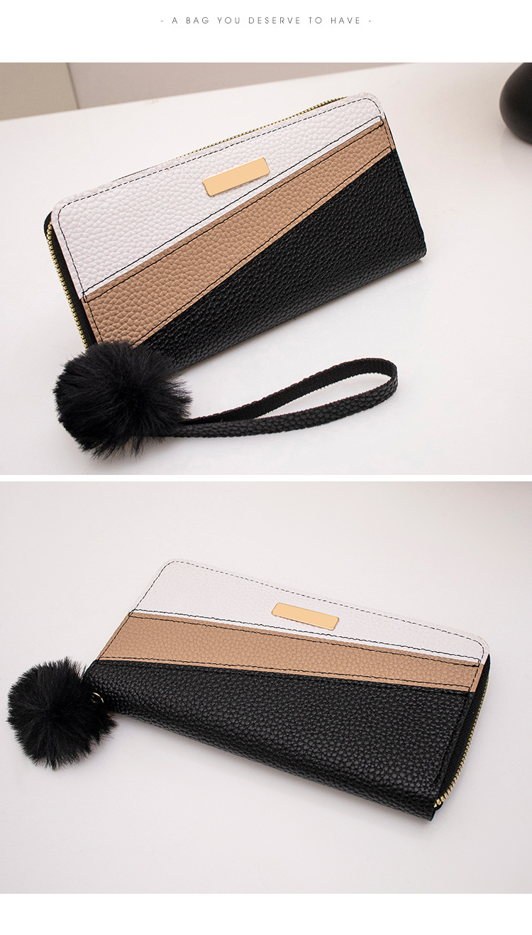 Fashion Large Capacity Long Wallet, Zipper Around Credit Card Holder,  Women's Cute Clutch & Card Organizer - Temu