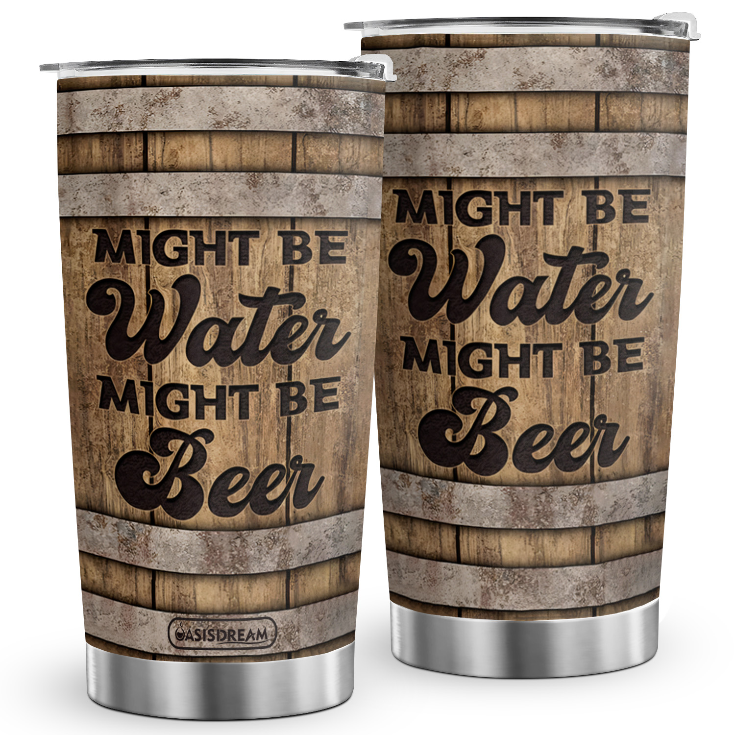 Beer Barrel Tumbler Insulated Cup Beverage Container Travel - Temu