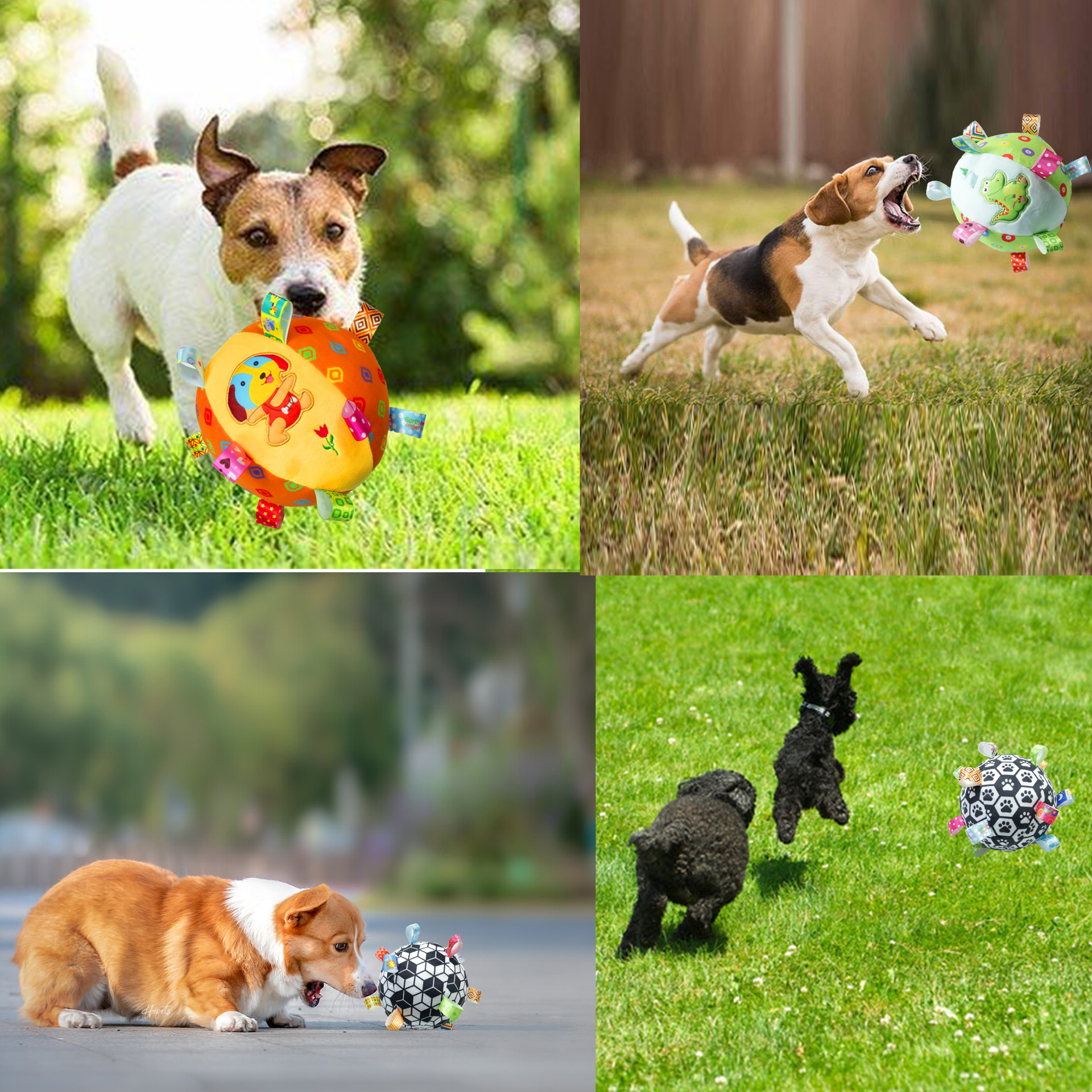 Juguetes interactivos para perros, juguete duradero para perros de