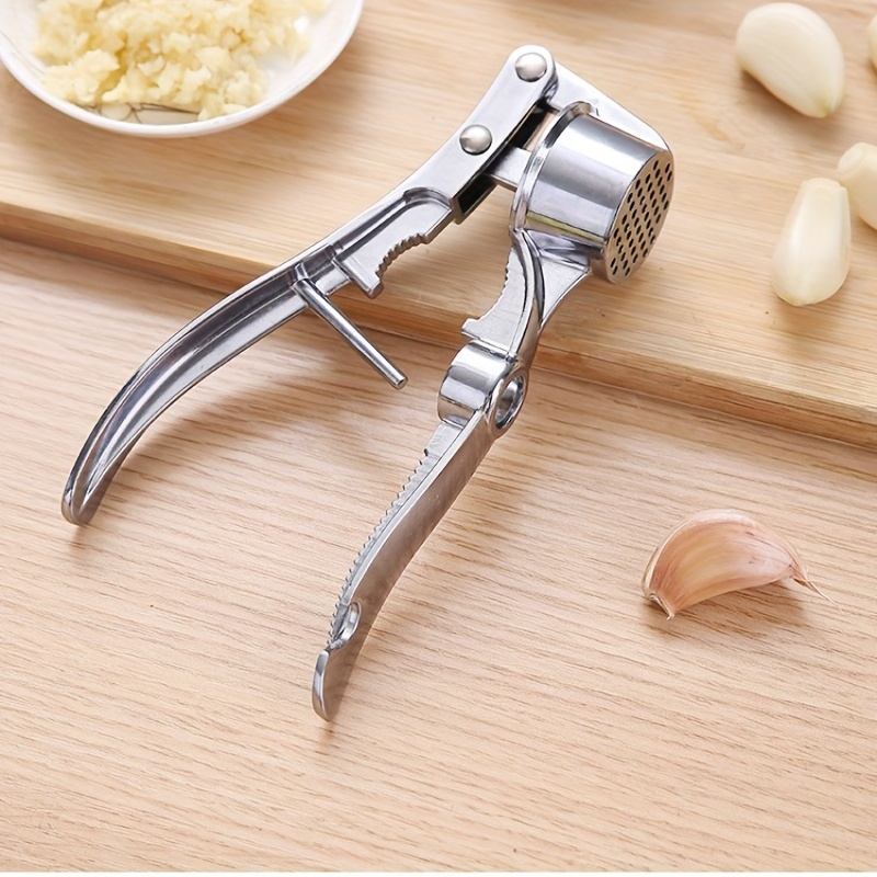 Garlic Press, Multifunctional Metal Garlic Press, Metal Garlic Mincer,  Washable Garlic Crusher, Kitchen Garlic Chopper, Ginger Squeezer, Garlic  Masher, Garlic Mincer, Kitchen Stuff, Kitchen Gadgets - Temu