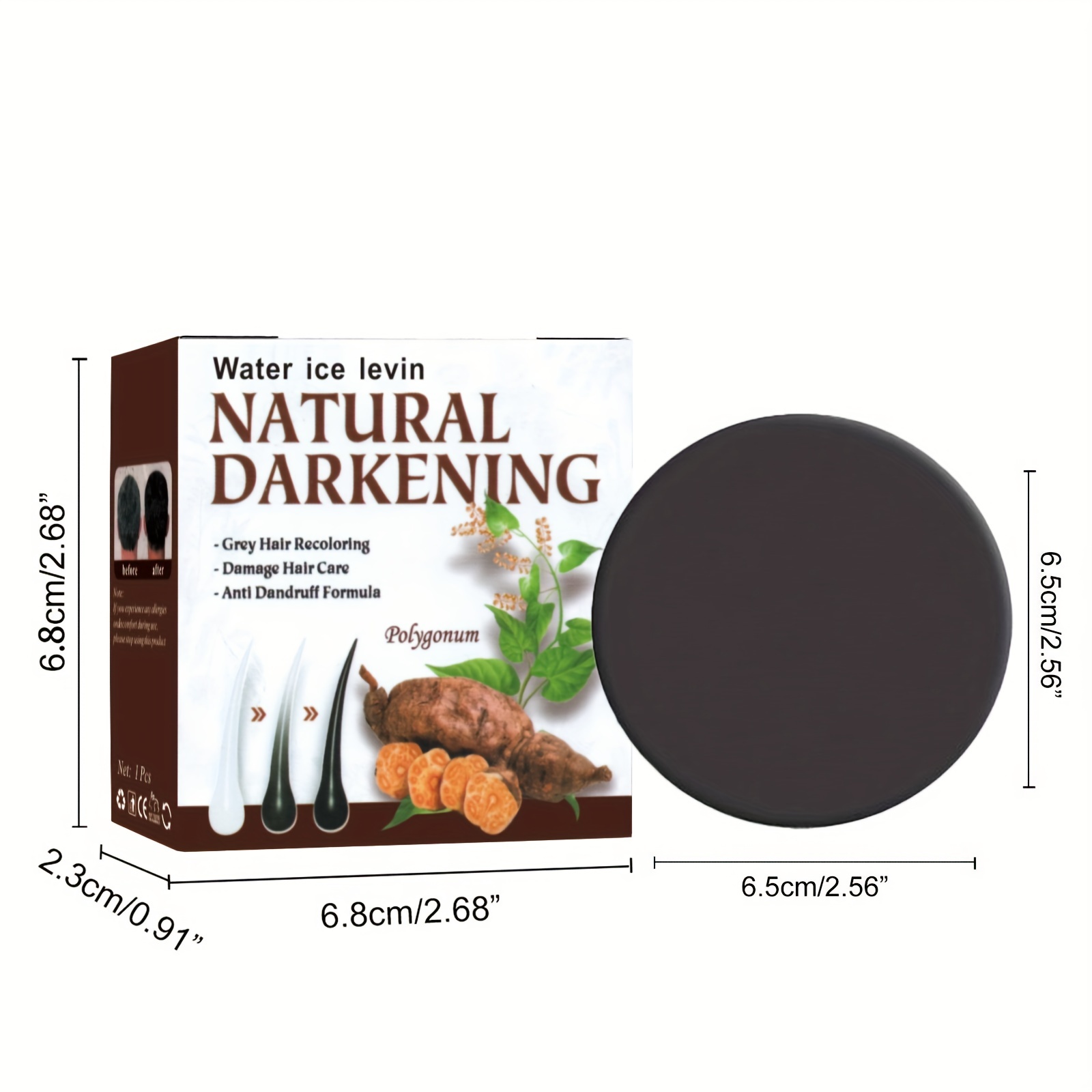 Hair Moisturizing Soap with Polygonum Multiflorum Essence