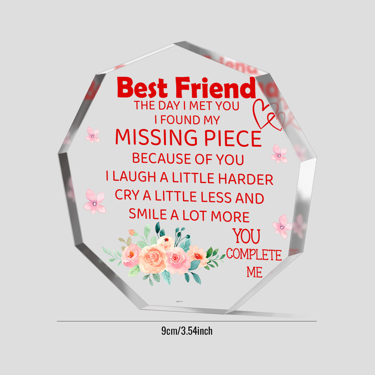 Friend Gifts For Women - Christmas Gift,transparent Puzzle Ornamentt, Friendship  Gifts For Women, Birthday Gifts For Women Friends, Special Friendship  Gifts, - Temu United Arab Emirates