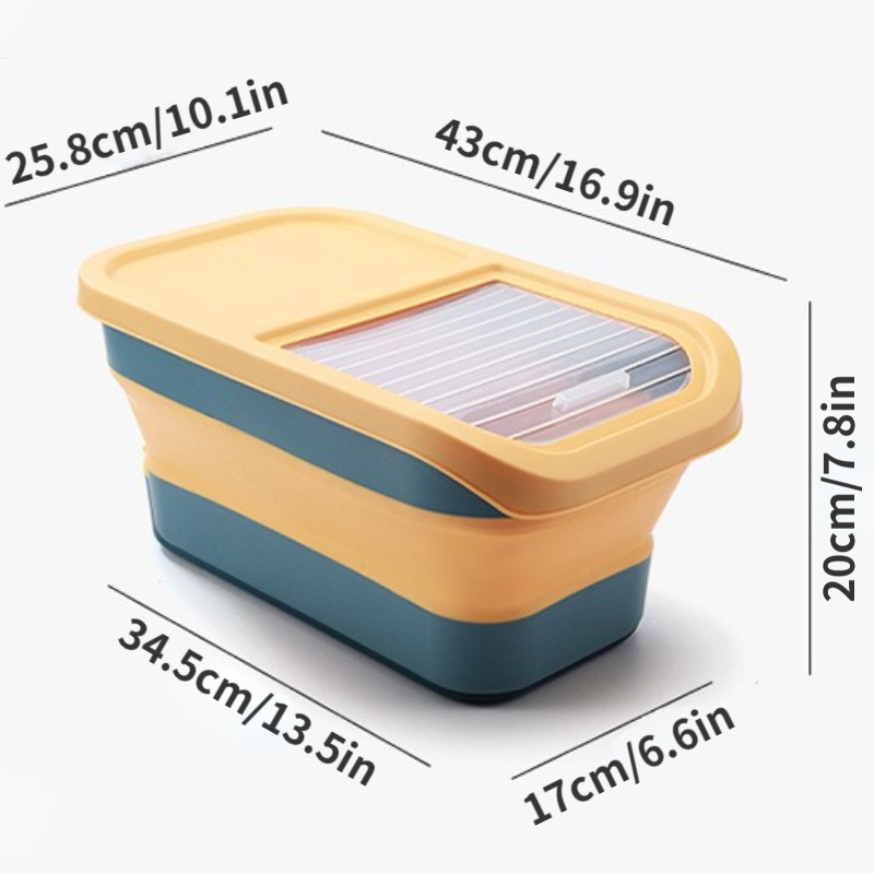 Rice Bucket Household Insect-proof Moisture-proof Sealed Rice Container  Large Rice Storage Box Rice Box Noodle Bucket Storage Container - Temu