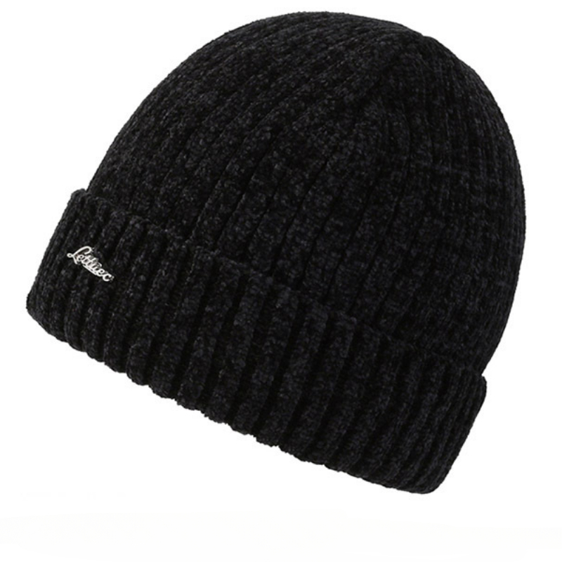 Men's Knitted Outdoor Hat with Ear Protection