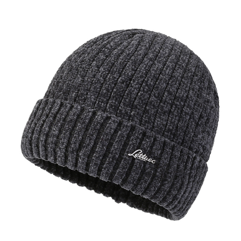 Men's Knitted Outdoor Hat with Ear Protection