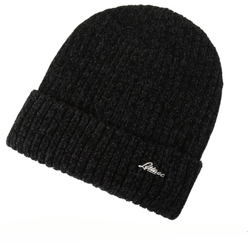 Men's Knitted Outdoor Hat with Ear Protection