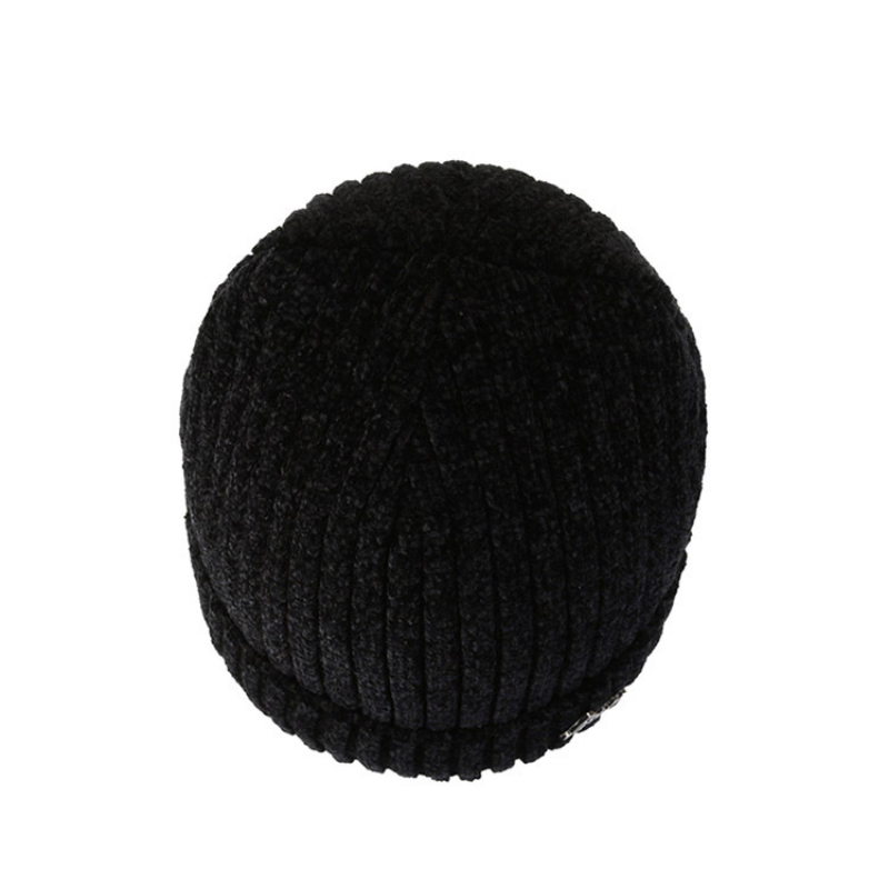 Men's Knitted Outdoor Hat with Ear Protection