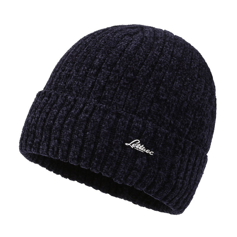 Men's Knitted Outdoor Hat with Ear Protection