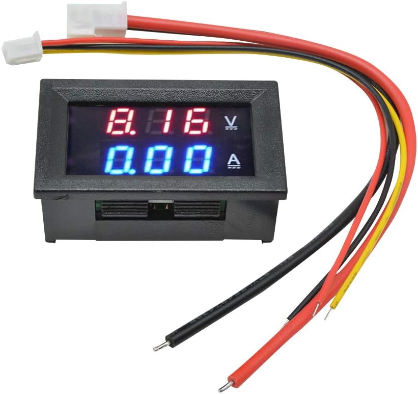 Voltmètre numérique avec shunt, voltmètre, ampèremètre, LED
