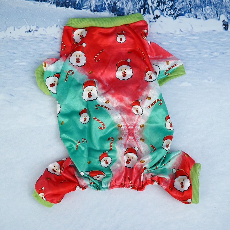Mono Disfraz Navideño Mascotas, Ropa Hogar Perros, Nueva Camisa Perros  Estampado Árbol Navidad Papá Noel, Rojo Verde, S-xl - Mascotas - Temu Mexico