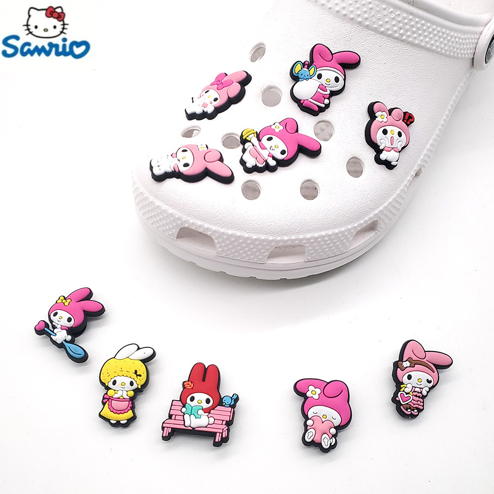 20/23/25/30 Pcs Cartoon Shoe Charms Croc Charms Shoe Decoration PVC Accessories,Temu