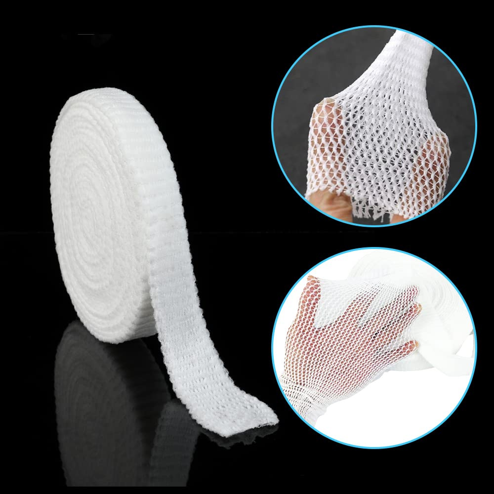 Elastic Net Wound Dressing Net for Adults, Breathable Bandage Retainer
