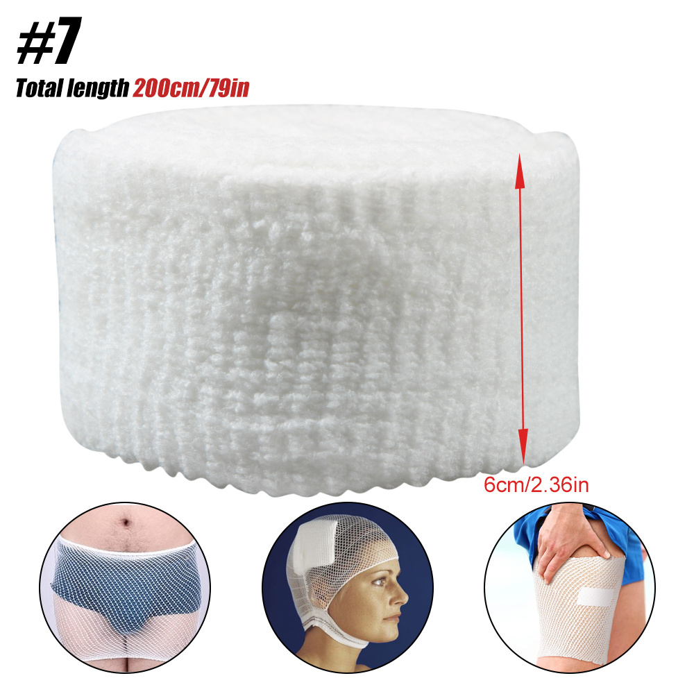 Elastic Net Wound Dressing Net for Adults, Breathable Bandage Retainer