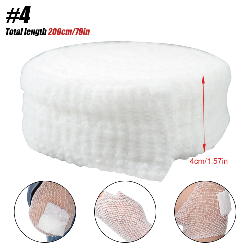 Elastic Net Wound Dressing Net for Adults, Breathable Bandage Retainer
