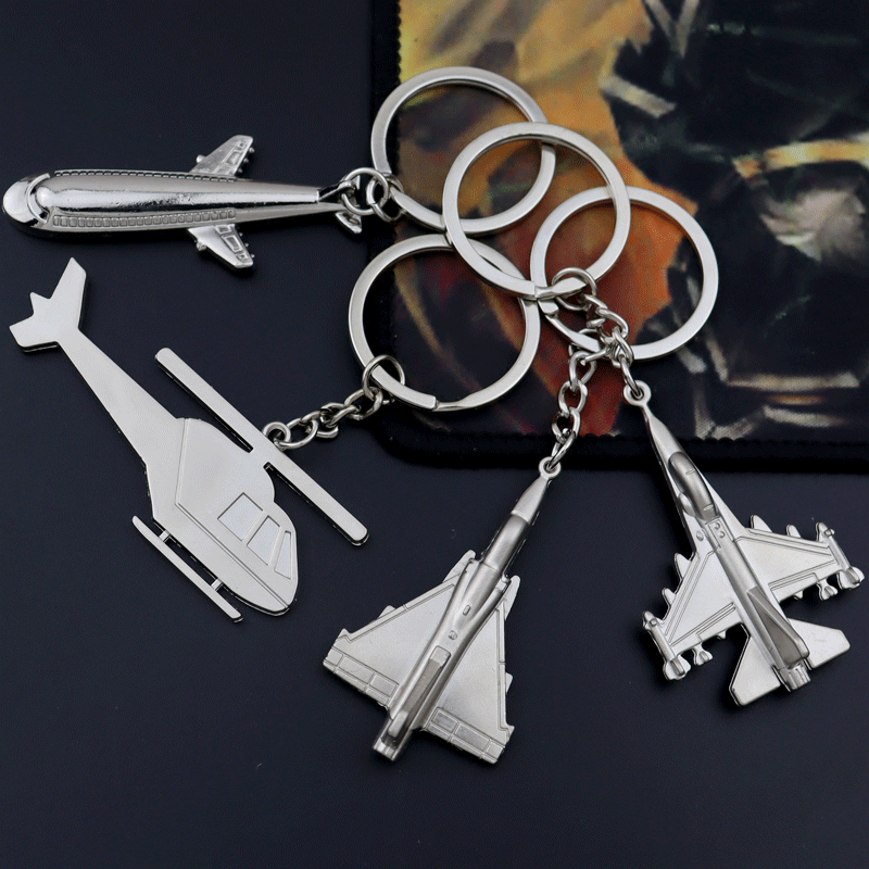 Airplane Keychain Aircraft Model Car Keychain Cool Gift For - Temu