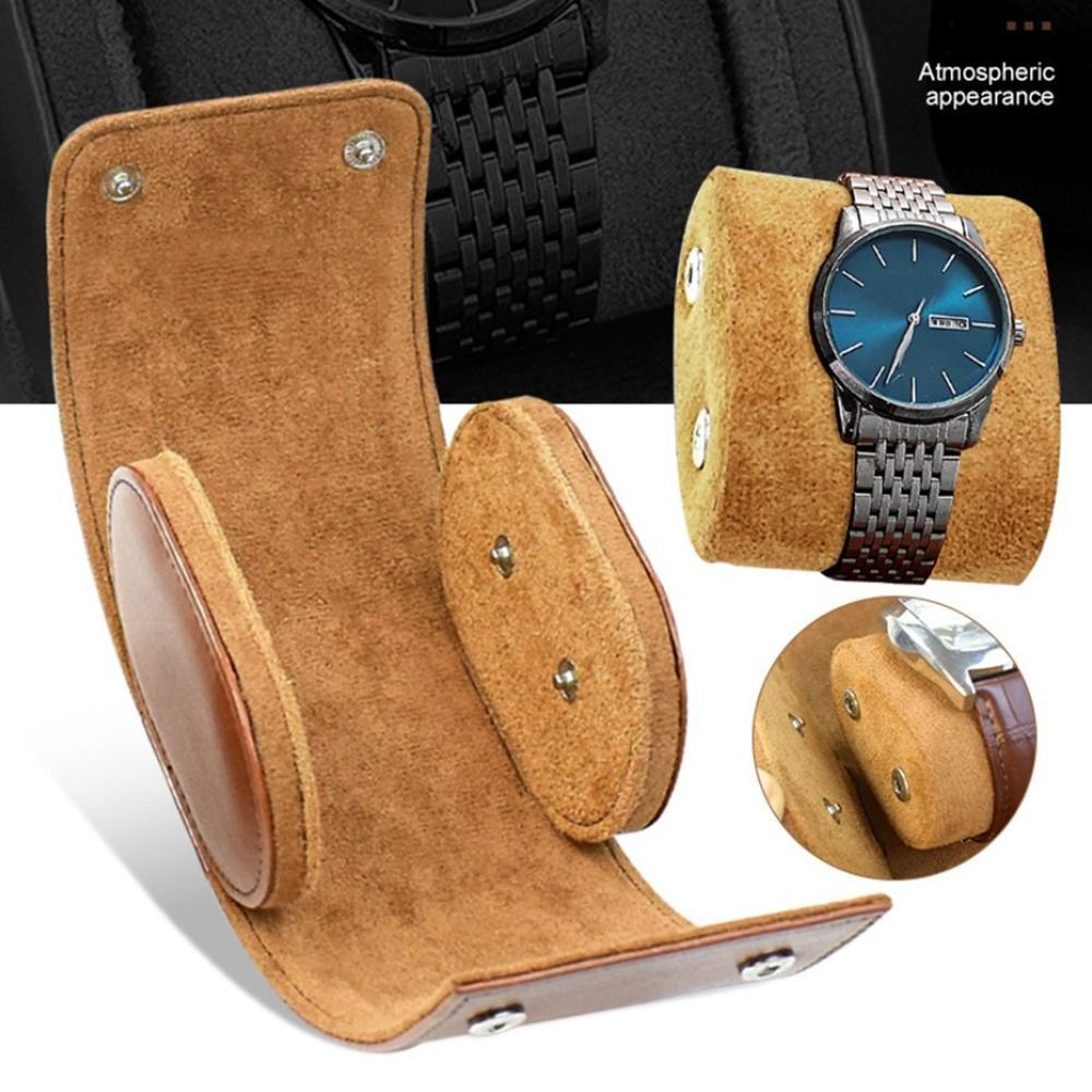 Leather Watch Roll - Temu