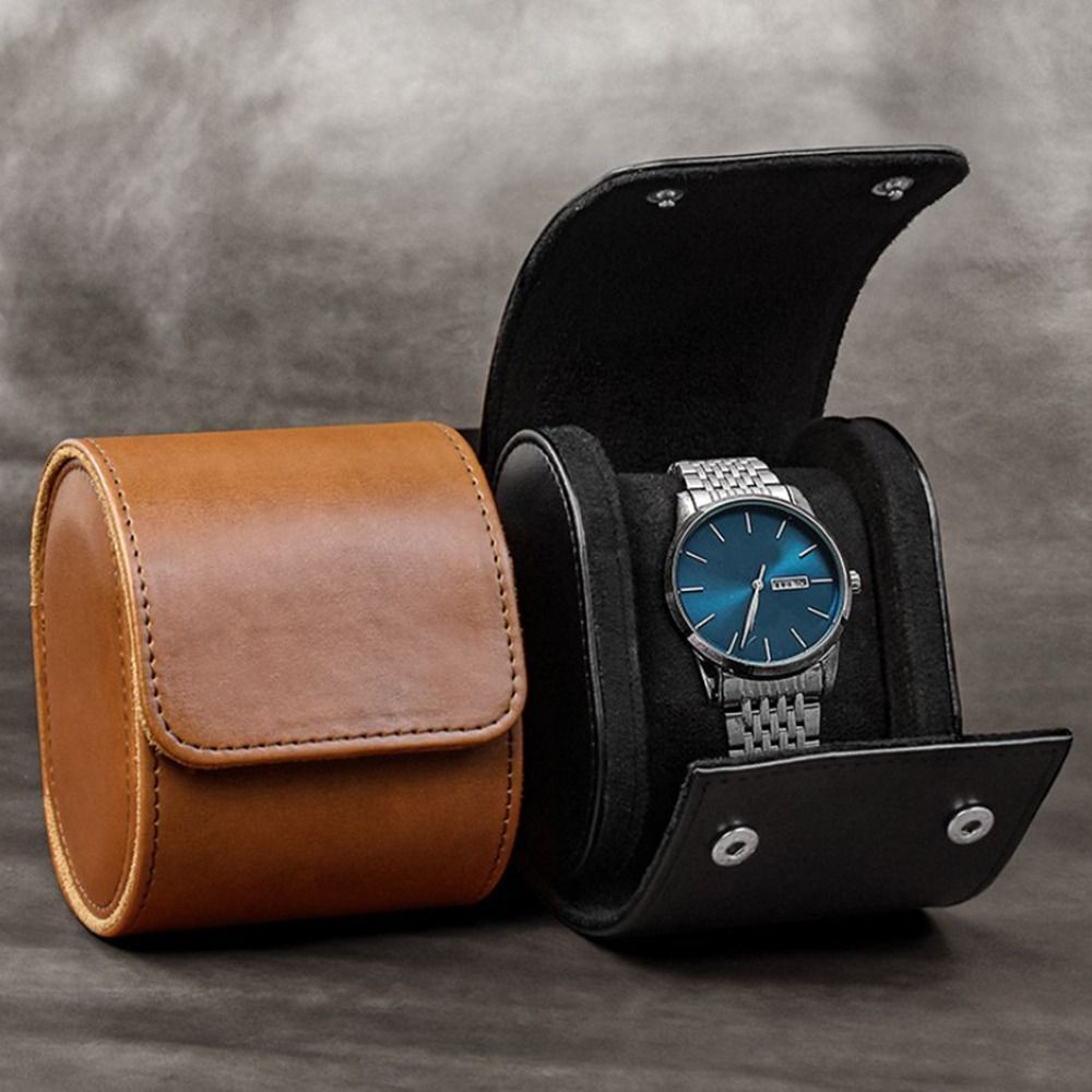 Leather Watch Roll - Temu