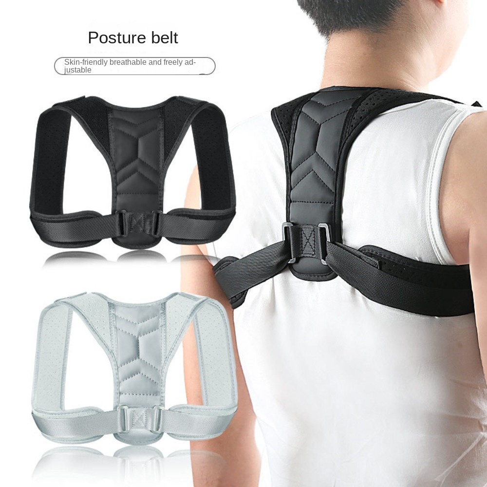 Women Adjustable Elastic Back Support Belt Chest Posture - Temu