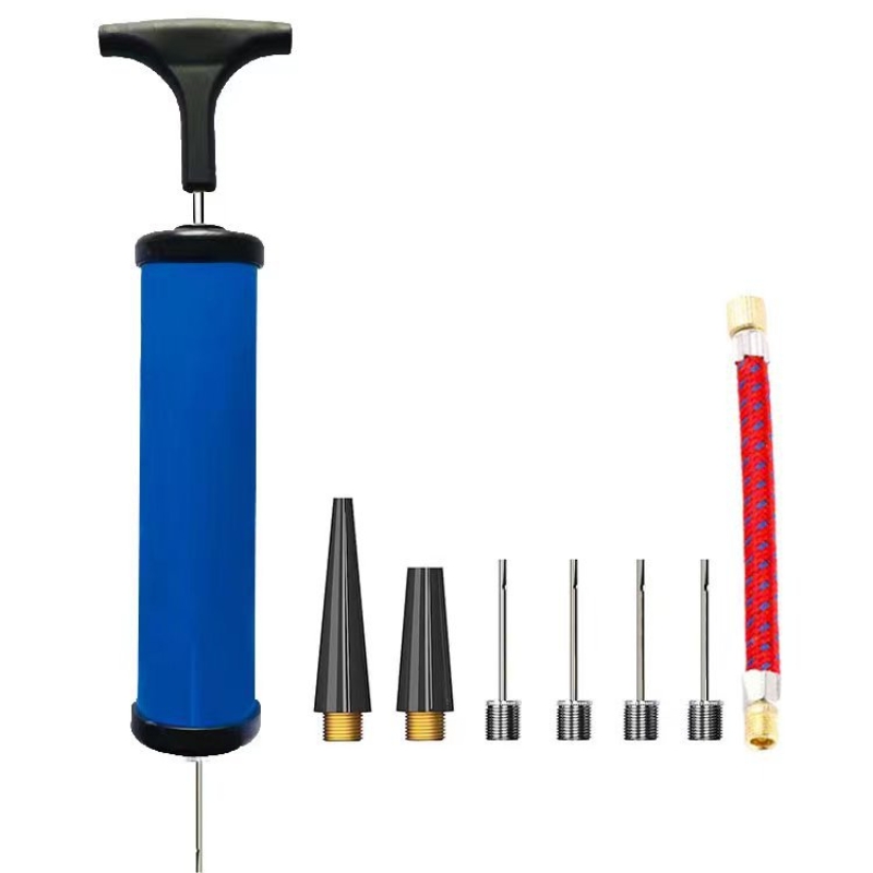 Portable Ball Pump Air Pump Inflator Kit With Needle Nozzle - Temu