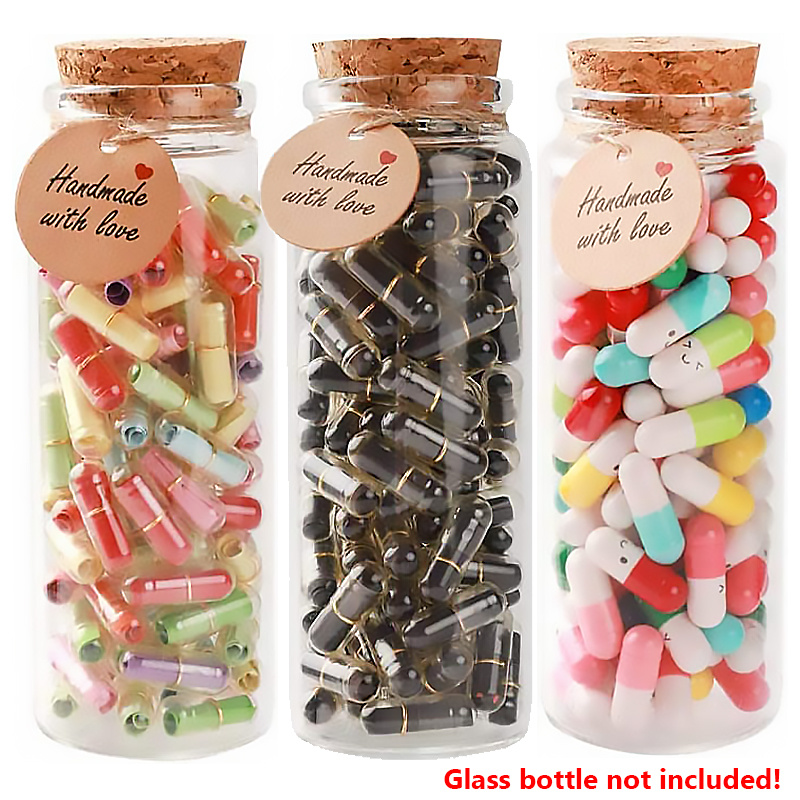 Capsule Message Paper Letter In A Bottle Love Cute Things - Temu