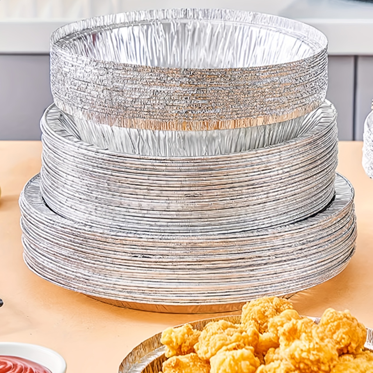 Non Stick Foil Aluminum Roll- Refill- Baking- Standard Tin Sheet Cooking-  Grill Foil, Strong Food Grade Aluminum Foil, - Temu