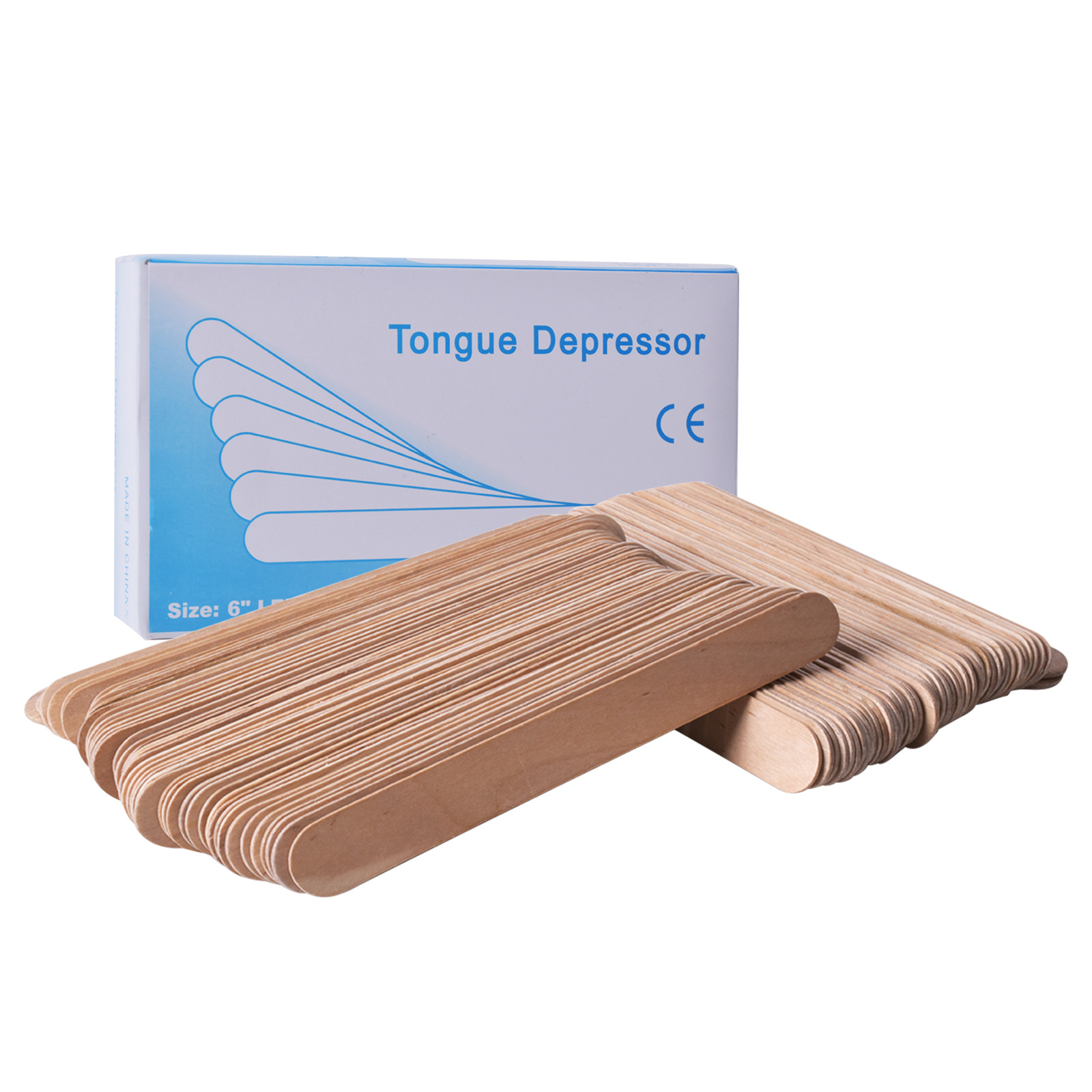 Small Wood Spatulas Tongue Depressors Eyebrow Waxing Hair - Temu
