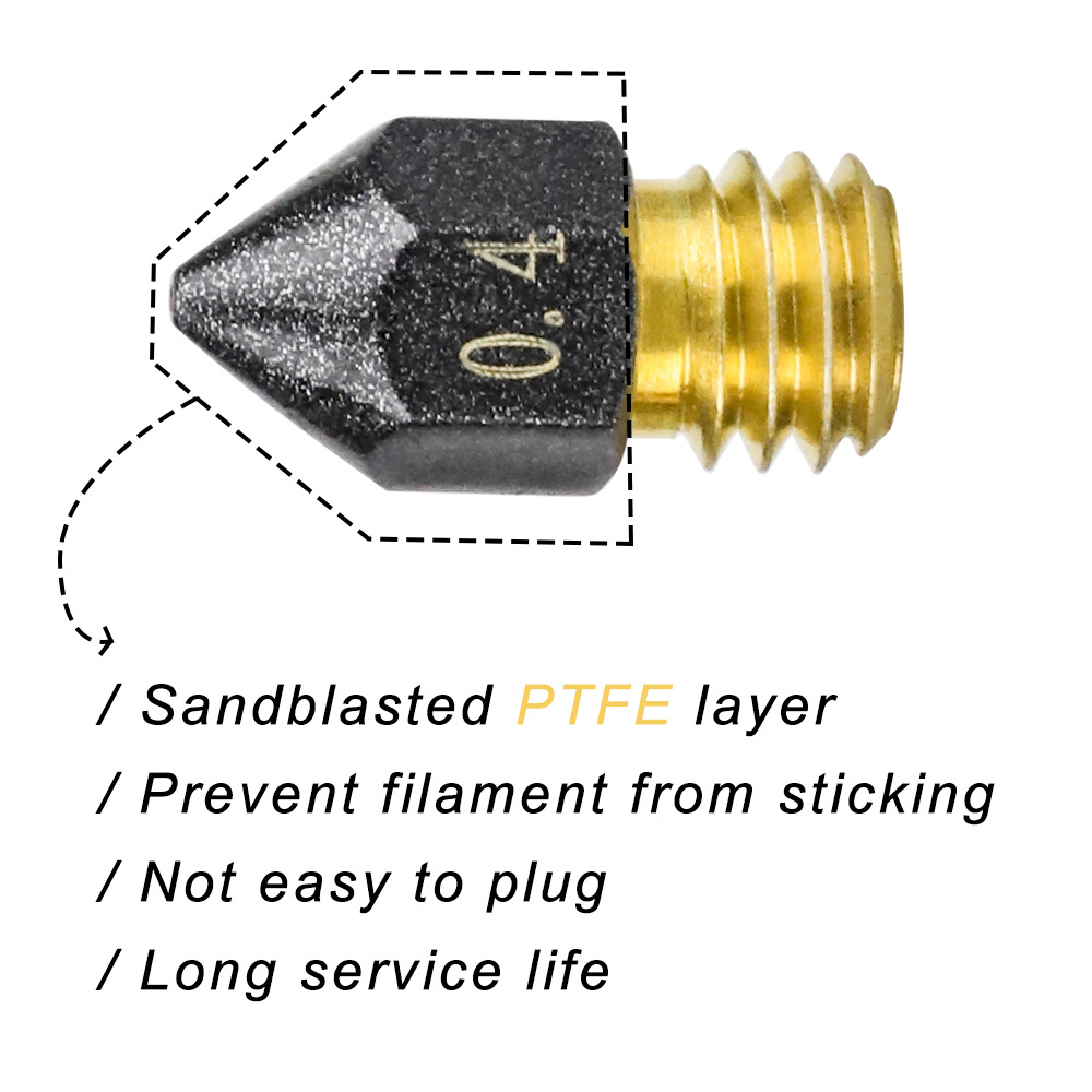 Buse D'imprimante 3D, Buse D'imprimante, Imprimante 3D Durable Antiadhésive  Pour L'impression 3D 