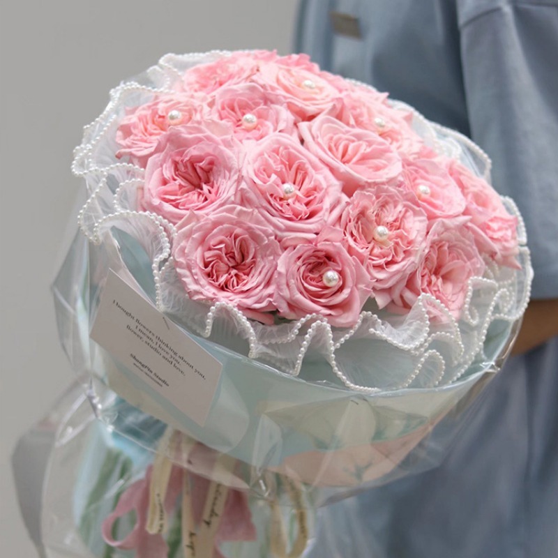 Korean Florist Paper Flower Wrapping Mesh Bouquet Florist Supplies