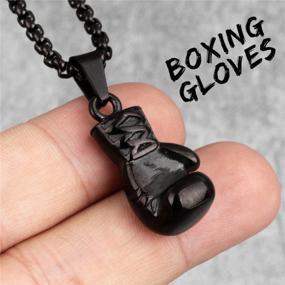 Boxing glove hot sale necklace rocky