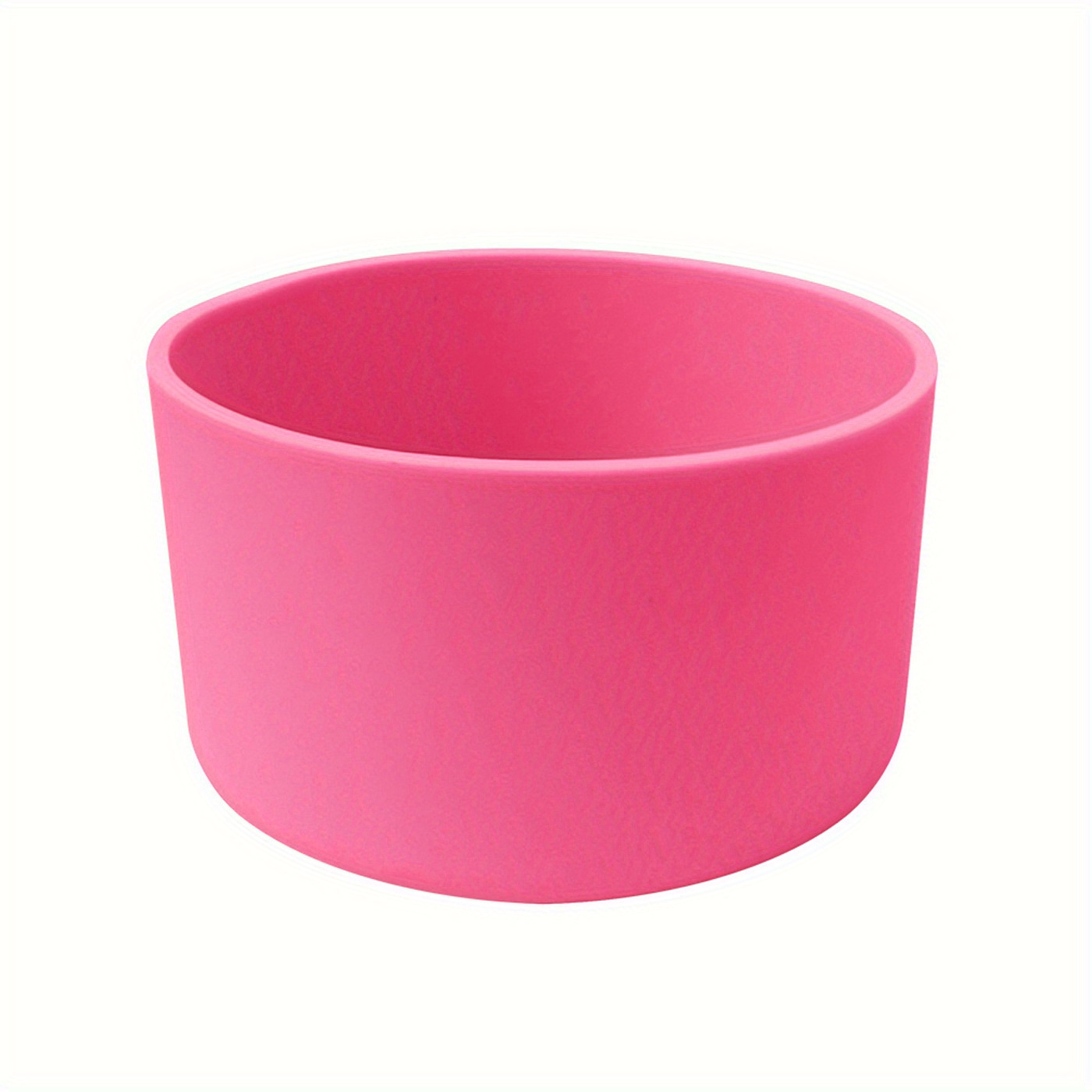 Solid Color Silicone Cup Boot, For Tumbler With Handle, Non-slip