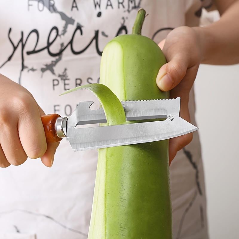 Stainless Steel Cabbage Grater Kitchen Peeling Knife For - Temu