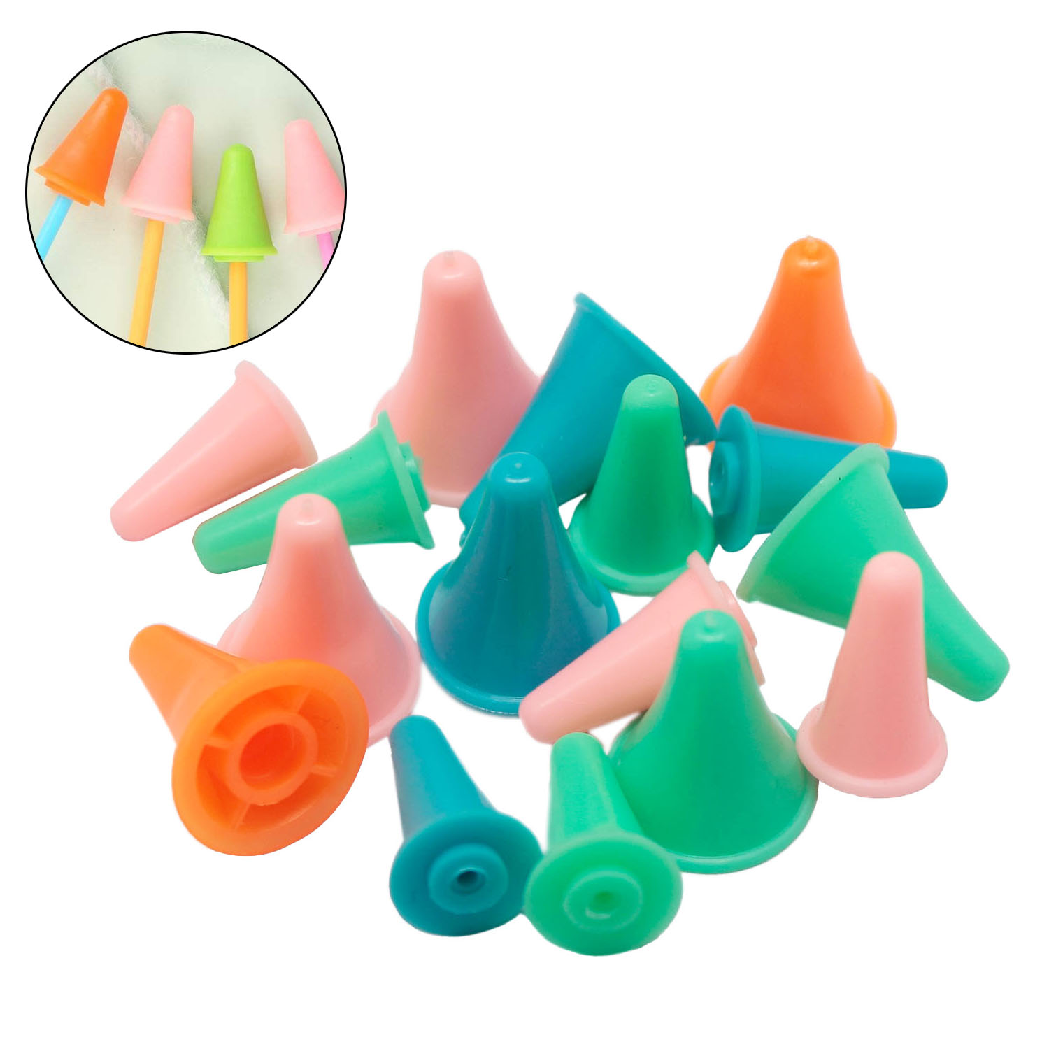 10 pcs Knitting Needle Stoppers Point Protectors Knitting Accessories and  Supplies Knitting Tools Knitting Starter kit Beginner for Knitting Gifts