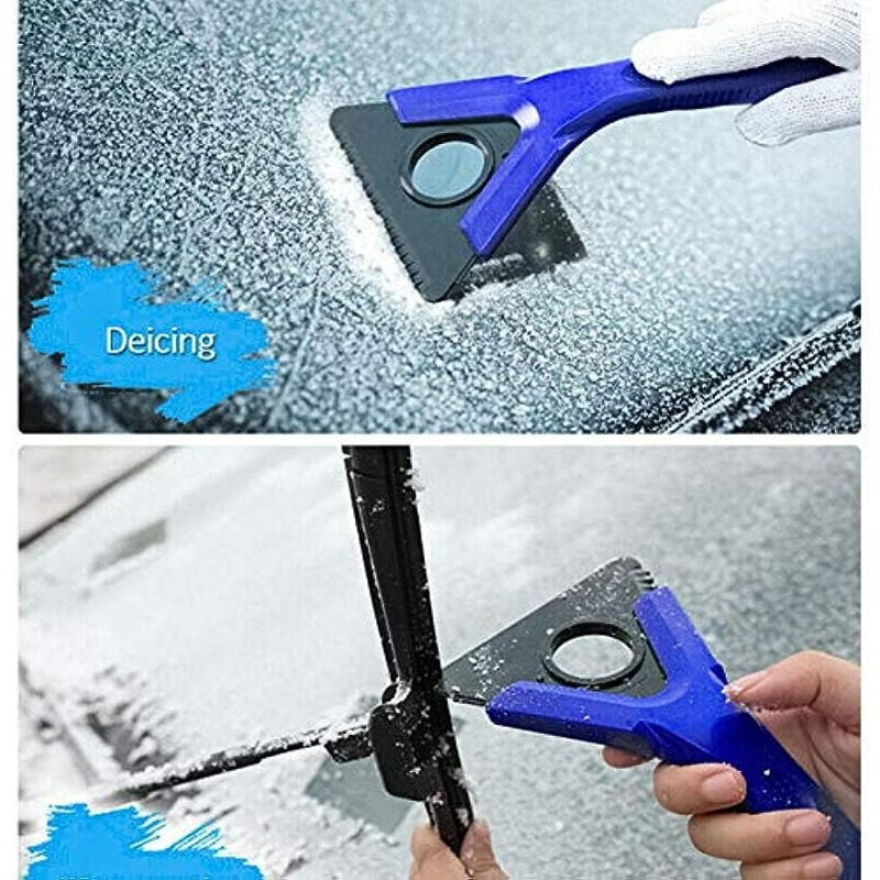 1pc Car Snow Scraper, Ice Scraper, Car Windshield Car Defrost Snow Remover,  Winter Snow Removal Shovel Scraper, Cleaning Tool, Winter Car Accessories,  Cleaning Supplies
