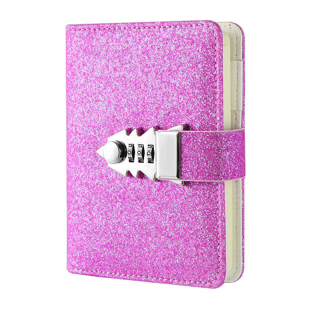 Small Pink Unicorn Journal for Girls, Faux Leather Hardcover