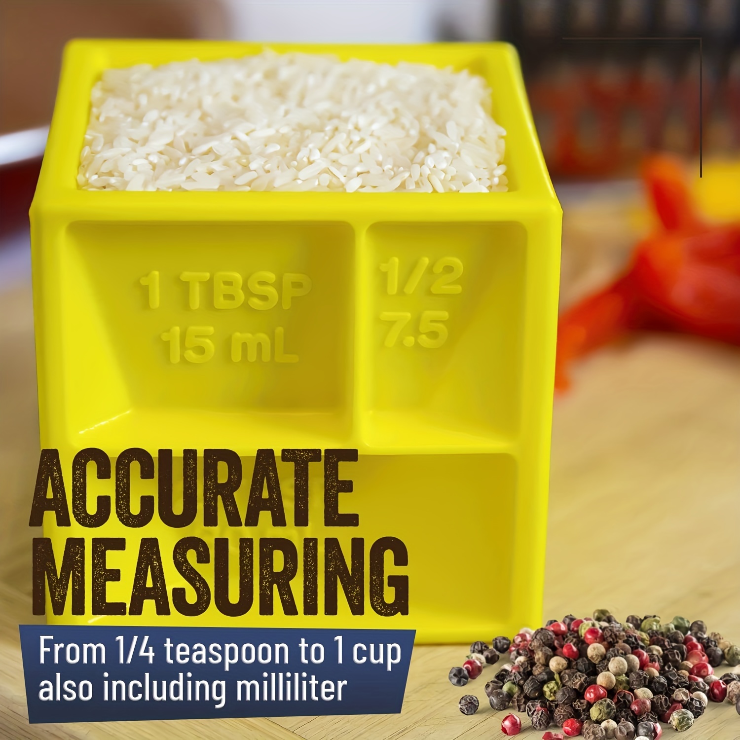 180ml Rice Measuring Cup Measuring Cup Compact Kitchen Precision