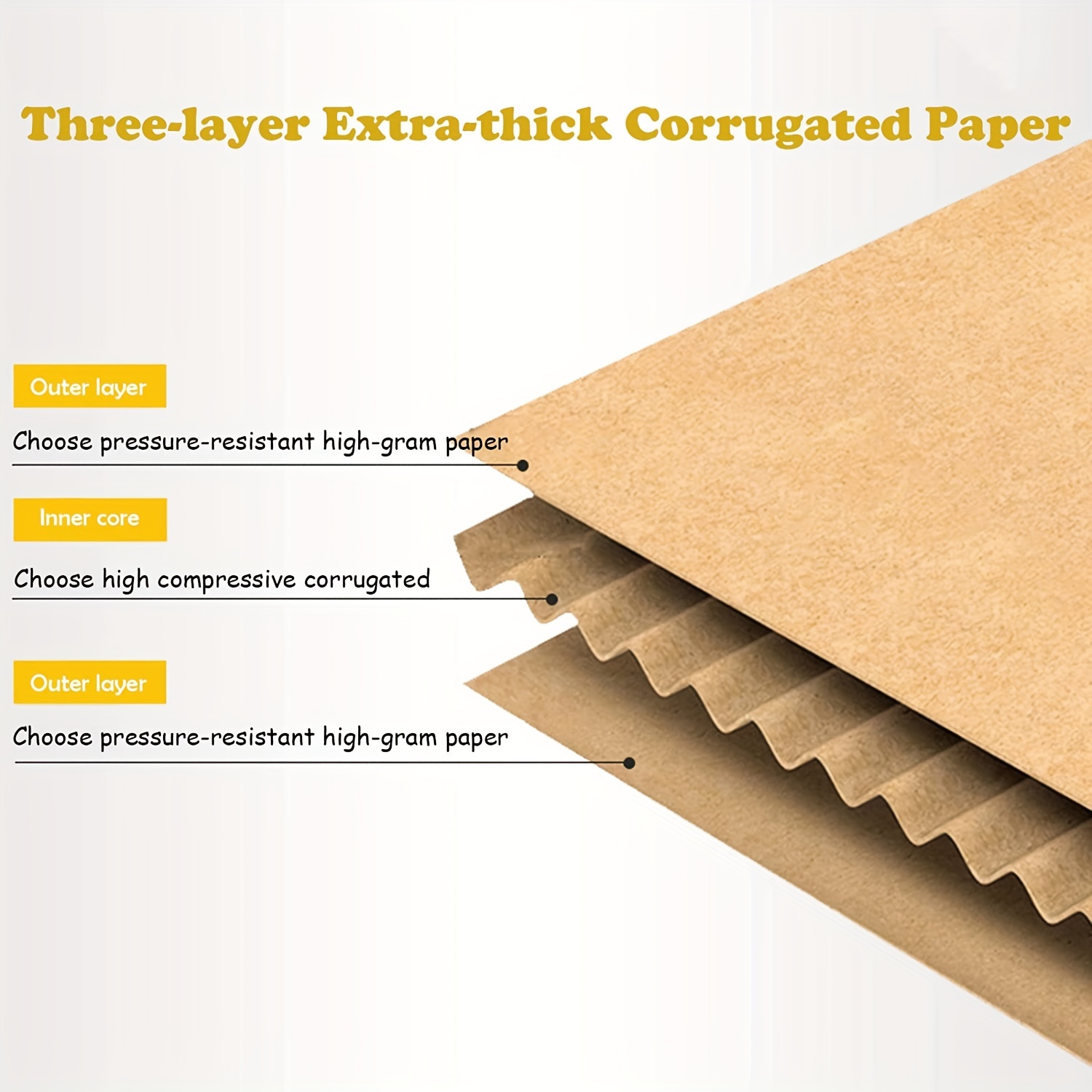 Cardboard Sheets; Corrugated Cardboard Sheets - Valentine