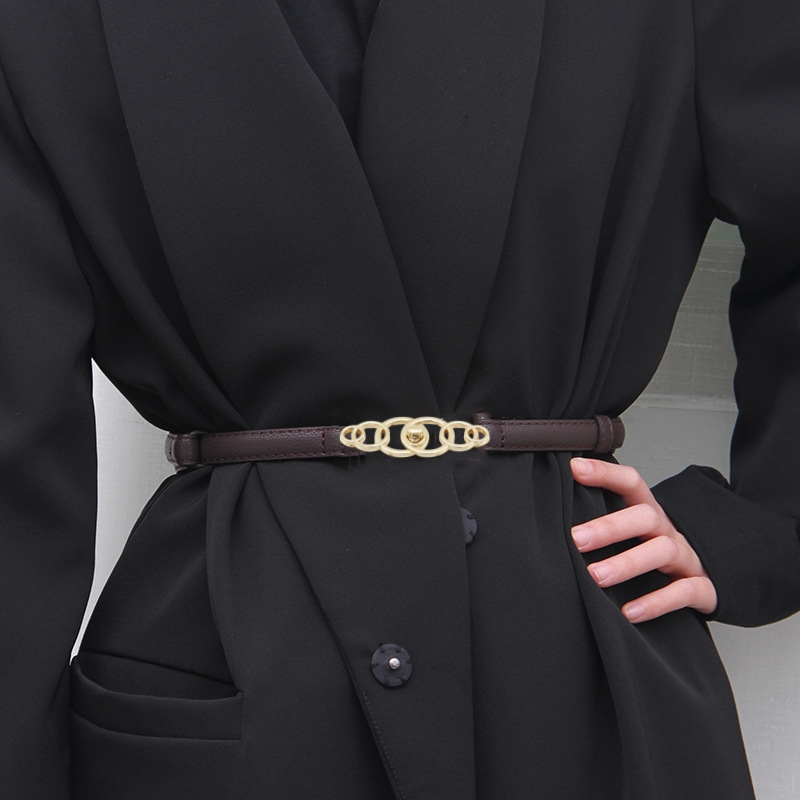 Fashion Metallic Belt Button Coat Belt Lock Button Sewing - Temu