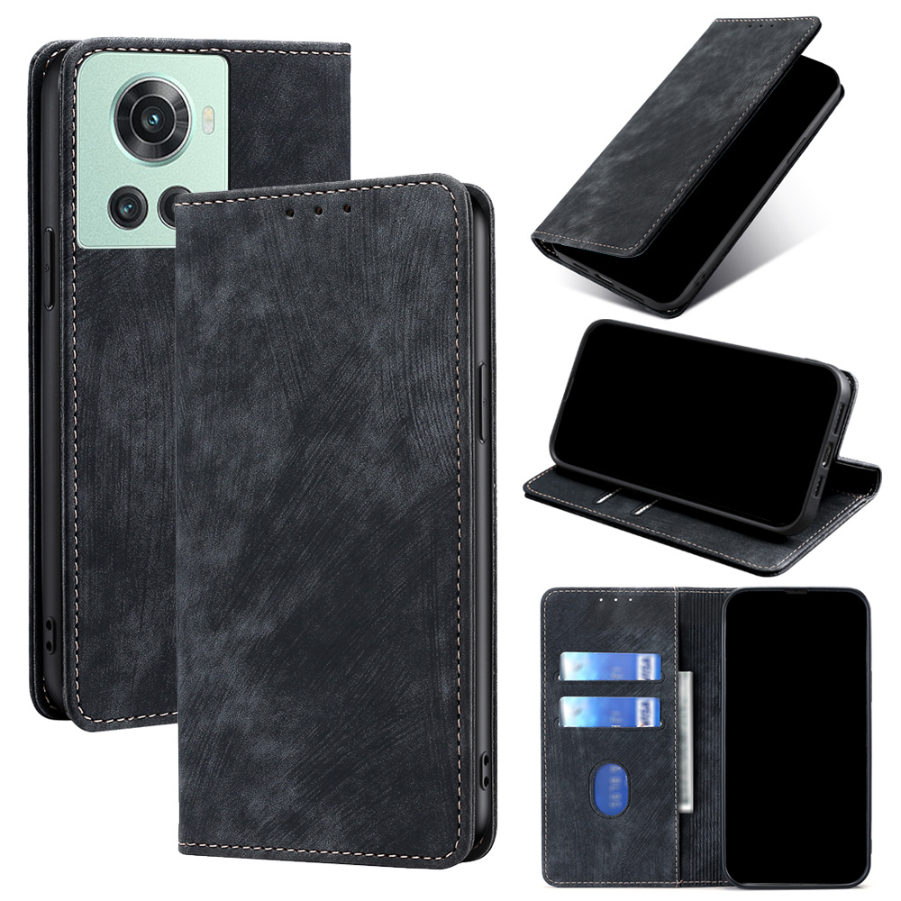 

Rfid Wallet Flip Phone Case For Oneplus 11 10 Pro 9rt 9 9r 8t 8 7t 7 Pro 6 6t 5 5t 3 3t Cover Magnetic Card Slots Mobile Phone Bag