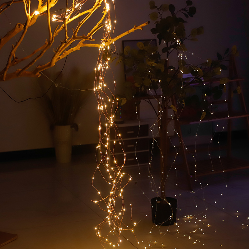 Christmas Tree Decoration Led Solar String Lights Christmas - Temu