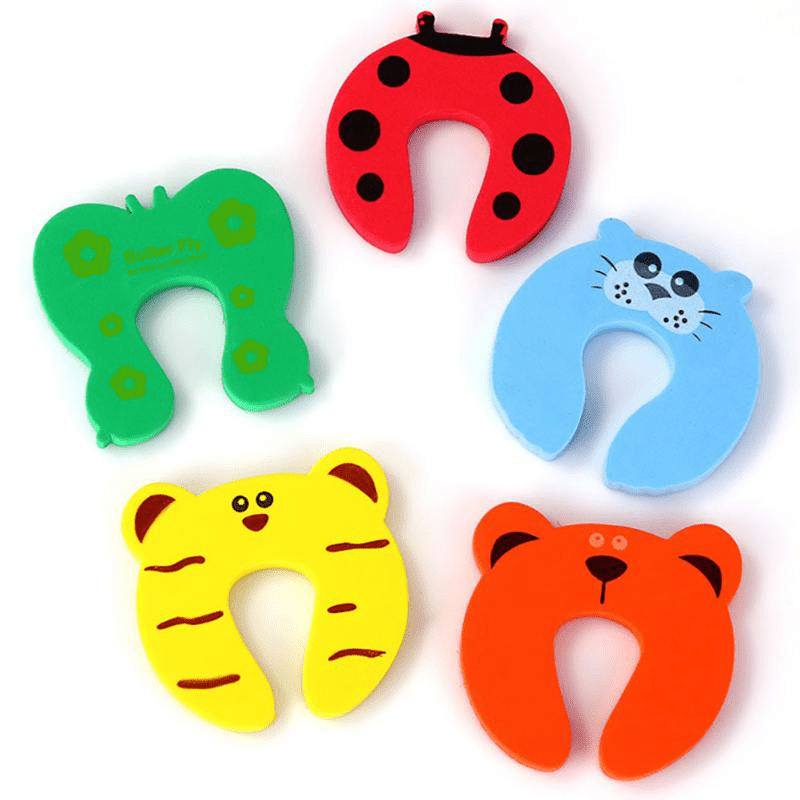 Cartoon Animal Door Stopper, Cushion Decorative Holder Lock Safety