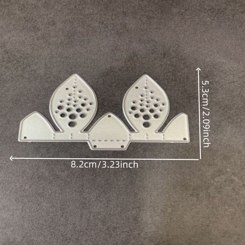 1pc Piggy Craft Metal Cutting Dies Cut Die Mold 2023 New Folded Flower Cutting Die For Paper Card Making Scrapbooking Diy Cards Photo Album Craft Decorations